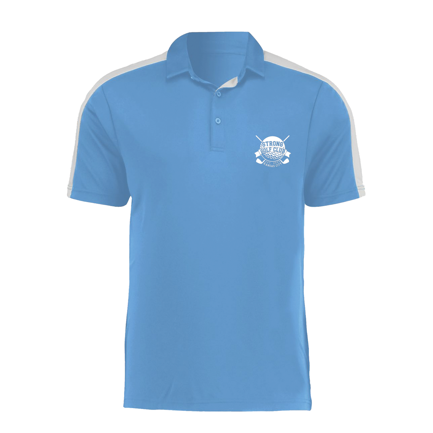 (PRE-ORDER) Strong Golf Club Polo - Sky Blue